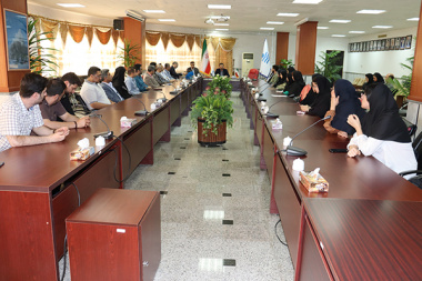 آیین تجلیل از برگزارکنندگان سمپوزیوم بین المللی افق های نوین در رشته های فنی و مهندسی برگزار شد